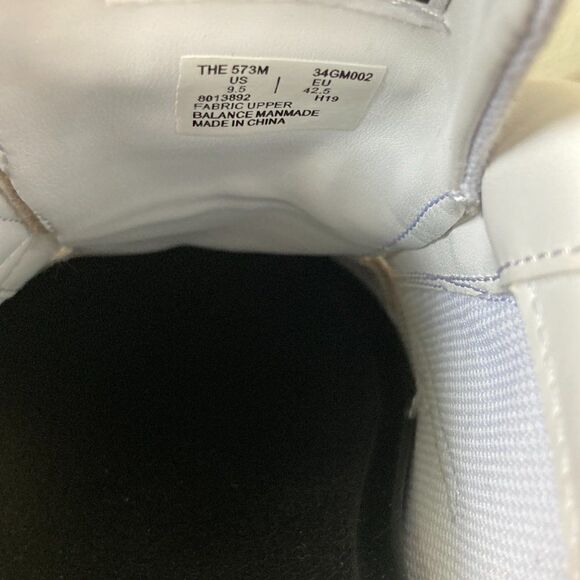 Goats Men's Velcro Canvas Sneakers White NWT size 9.5 - Picture 6 of 7